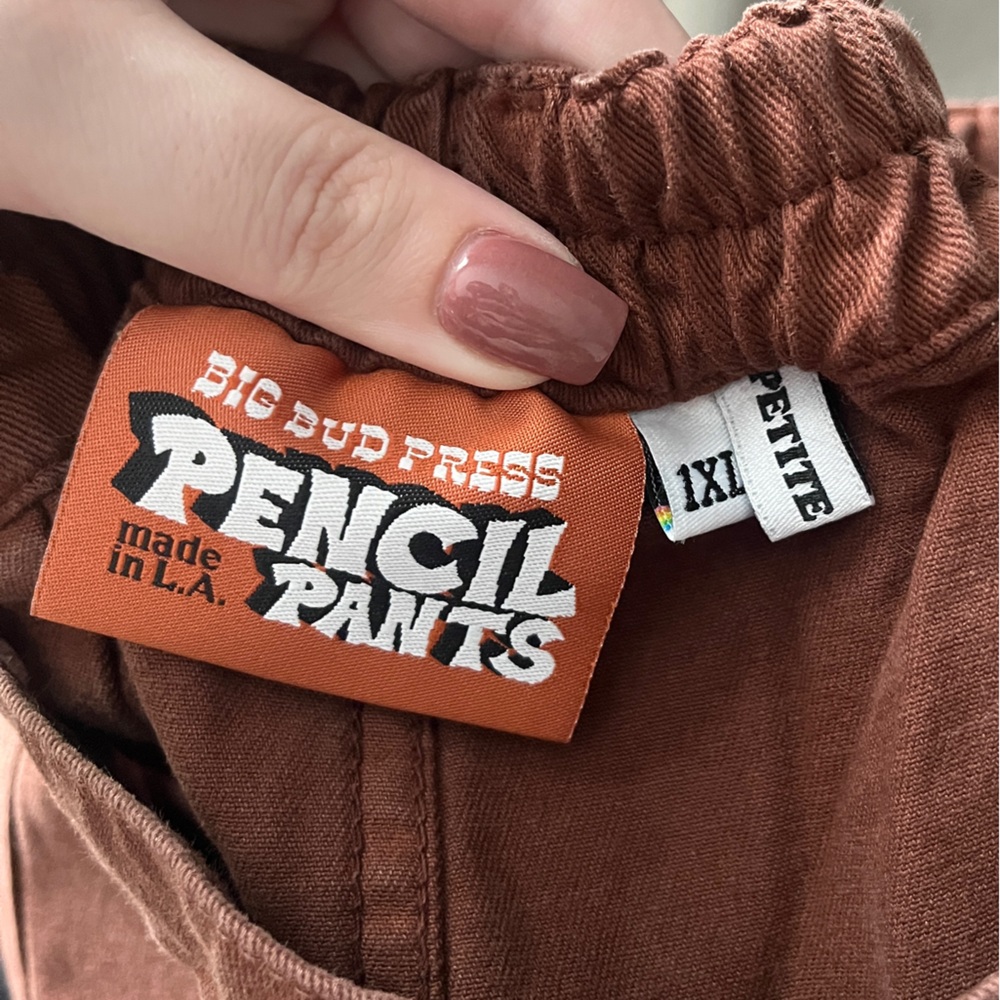 Big Bud Press Pencil Pant - Fudgesicle - 1XL Petite